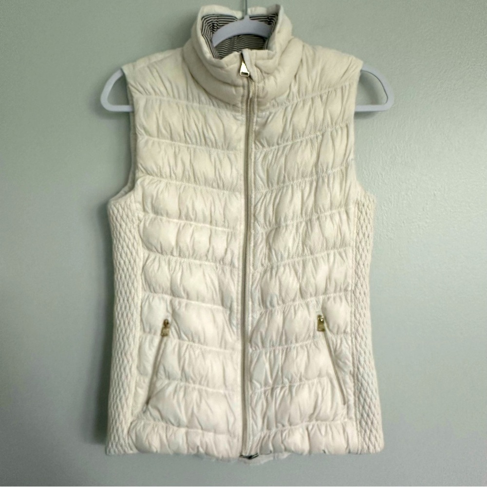 Calvin Klein Performance Down Women’s Full Zip Puffer Vest Large Hiking Travel